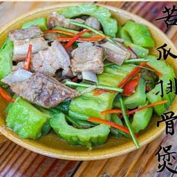 35.ซี่โครงหมูอบมะระ