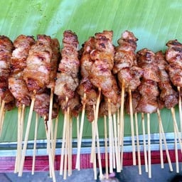 หมูปิ้งชุดเล็ก 5 ไม้