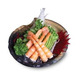 กุ้งต้มซาชิมิ