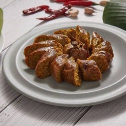 ไส้อั่วพริกลาบ (เผ็ดน้อย)
