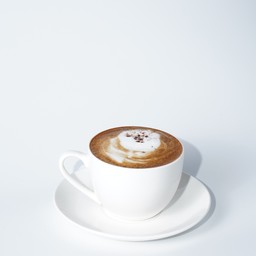 คาปูชิโน่ร้อน