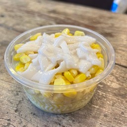 ข้าวโพดคลุกน้ำกะทิมะพร้าวอ่อน