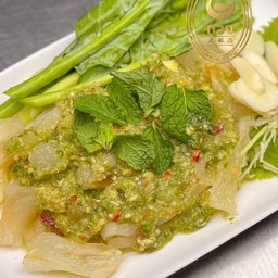 เอ็นหมูแช่น้ำปลา