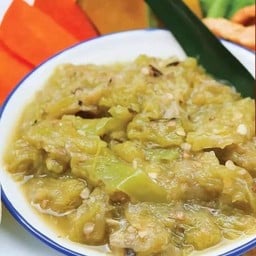 น้ำพริกหนุ่ม + ชุดผักสด&ลวก