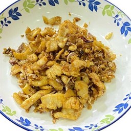 ไก่กระเทียมขุนช้าง (กับข้าว)