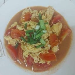 มะเขือเทศผัดไข่