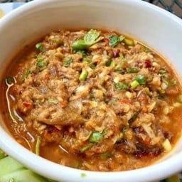 น้ำพริกปลาดุกย่าง (ไม่มีผัก)