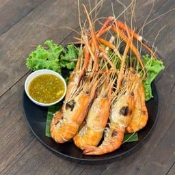 โปร! กุ้งเผา 1/2 โล