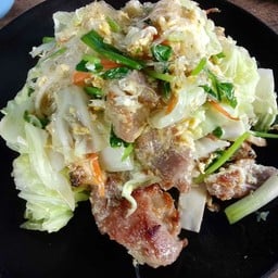 สุกี้แห้งหมู