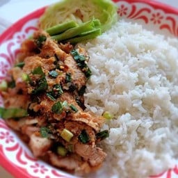 ข้าว. น้ำตกหมูทอดพระสมุทร