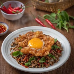 ข้าวกะเพราหมูสับ