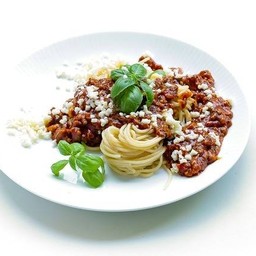 สปาเก็ตตี้ซอสเนื้อ