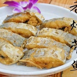 28.ทอดปลาหางยาว
