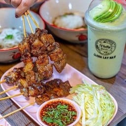 เนื้อย่าง1ชุด 5ไม้