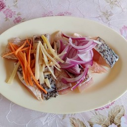 ปลากระพงสด