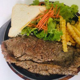 สเต็กเนื้อทีโบน (ไม่มีกระดูก)