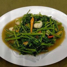 ผักบุ้งปลาเค็ม