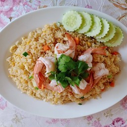 ข้าวผัดกุ้งใหญ่