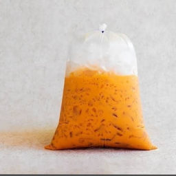 ชาเย็น นมสด(ชาไทย ชานม) ถุงกระดาษ