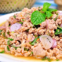 ลาบหมูสับ