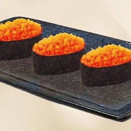 ข้าวปั้นหน้าไข่กุ้ง