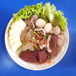 ต้มเลือดหมูพิเศษ+เต้าหู้ไข่