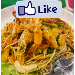 สปาเก็ตตี้ผัดขี้เมาทะเล
