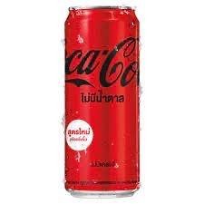 โค้กซีโร่กระป๋อง325มล