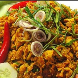 คั่วกลิ้งหมูสับ(กับข้าว)