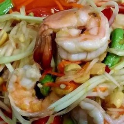 ตำไทยกุ้งสุก