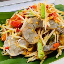 ตำไทยกุ้งสด