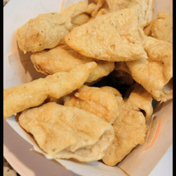 ปลาระเบิดทอดไม้ละ