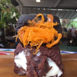 #ปังชาโคลสังขยาชาใต้ฝอยทอง 
#ปังช็อคนมสดฮอกไกโดถั่วแดงญี่ปุ่น