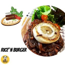 Pork Rice'n Burger