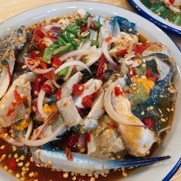 ยำหอยนางรม+ปูม้า(2ตัว)