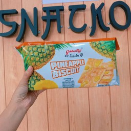 ขนมปังกรอบหน้าสับปะรด ตราโกลเด้นฟูจิ