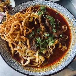 ข้าวซอยเนื้อคำปา delivery