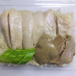 ข้าวมันไก่+ตับ (ธรรมดา)