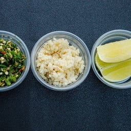 พริก-กระเทียม-มะนาว