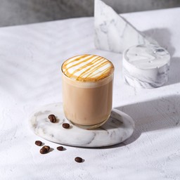 HOT CARAMEL MACCHIATO