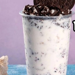 นมหมีโอริโอ้ปั่น แก้ว 22 ออนซ์