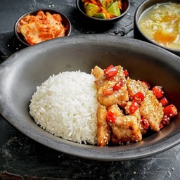 ข้าวหน้าหมูสามชั้น