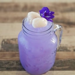 น้ำลิ้นจี่อัญชัน