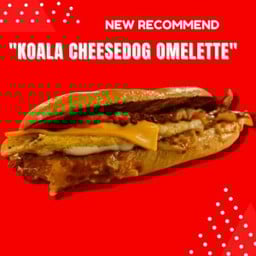 Koala Cheesedog Omelette