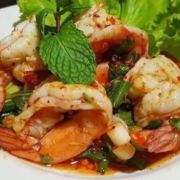 ลาบกุ้งสะดุ้ง