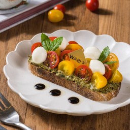 Caprese Open Sandwich