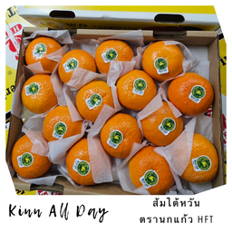 ส้มไต้หวัน ตรานกแก้ว XL ยกลัง 7kg