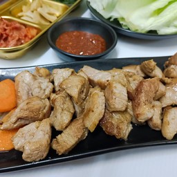 หมูสันคอย่าง