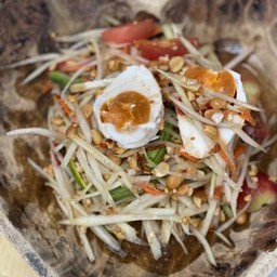 ตำไทยไข่เค็ม