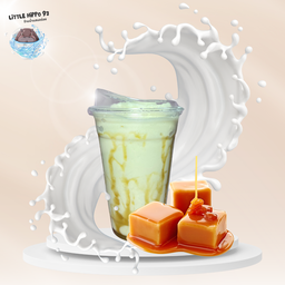 นมสดคาราเมลปั่น